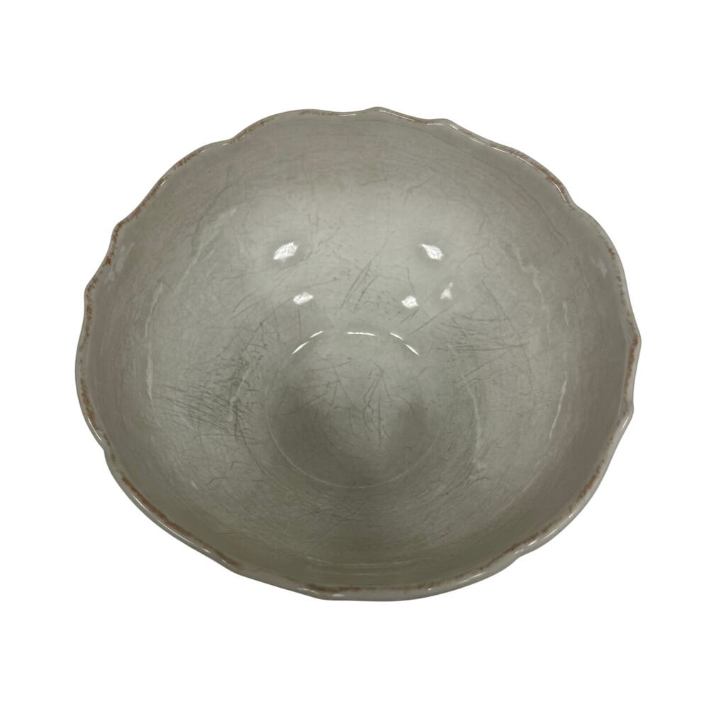 New Casafina Casa Stone Impressions White Bowl. KT166 - Picture 2 of 4